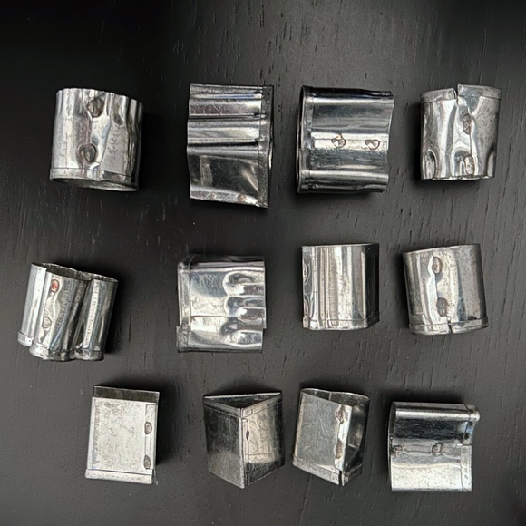 Vintage Complete Viking Canape & Hors D'oeuvre Cutters 12pc Set w Box Pristine - Picture 7 of 11